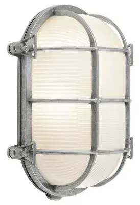 Outdoor Wall Tortuga Oval Chromed Brass DOB 17W LED
