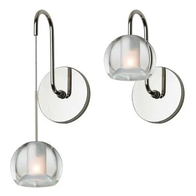 Gracie Frosted Glass Wall Sconce