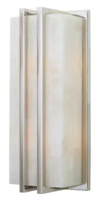 Wall Sconce Vida Marble Mosaic Satin Nickel LED G9 2x5W
