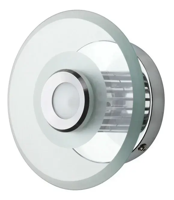 The Omega LED Wall Sconce delivers modern illumination in a sleek, space-efficient design. With integrated LED technology and a polished chrome finish, it provides energy-efficient lighting ideal for smaller spaces.