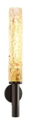 Wall Sconce Firenze Clear Crystal Bronze LED 8W T10 2700K 700lm