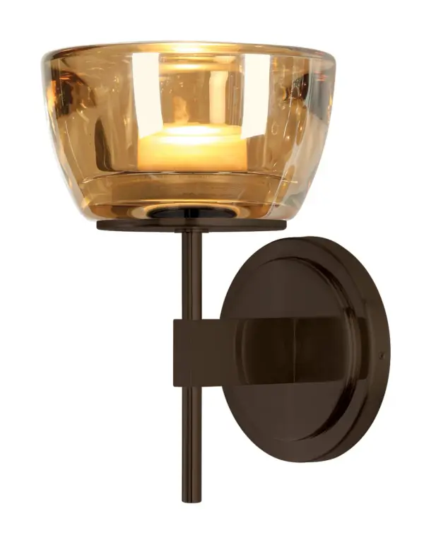 The Kristallo LED Wall Mount combines contemporary design with integrated LED technology for efficient, maintenance-free illumination. Perfect for hallways, bathrooms, and accent lighting applications.