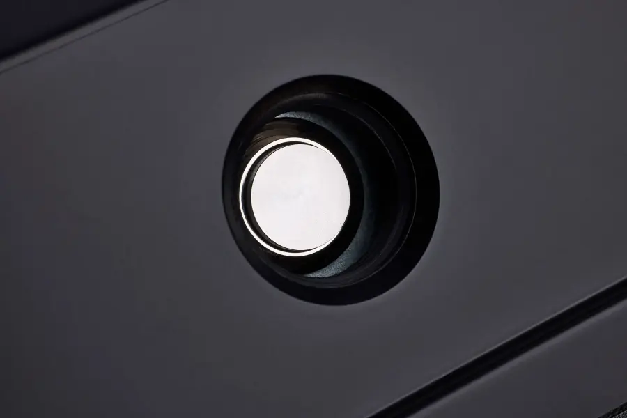 Turtle Safe Wall Pack - 20 Watt - 4000K CCT - Black Finish - Amber Light - Image 5