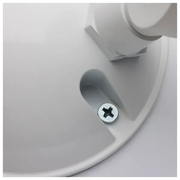 Remote Emergency Light - Weatherproof Low Power Dual Head - 3-12V 1.5W - White Finish - Image 5