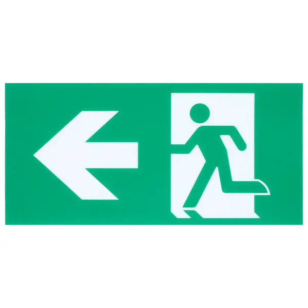 Running Man Green Exit Sign - 120-347V - 2HR backup - Single/Dual Face - Universal Mounting - Thermoplastic - Image 6