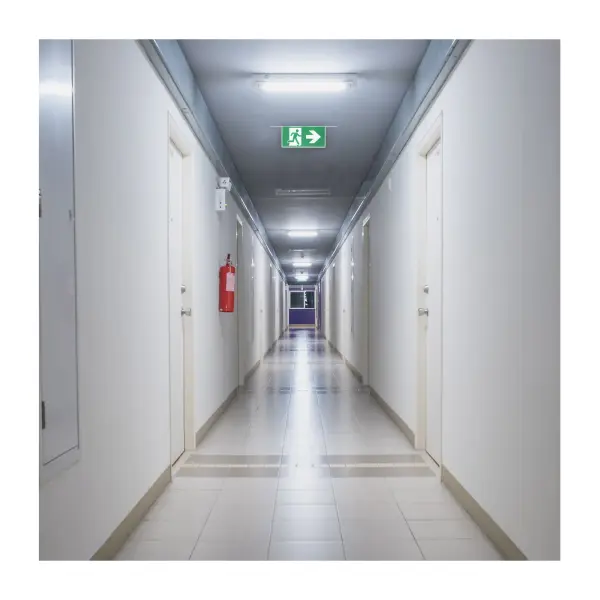 Running Man Green Combo Edge Lit Exit Sign/Emergency Light - 120-347V - 2HR backup - Single/Dual Face - Premium Flush Recessed Mounting - High Output lamps - Image 14