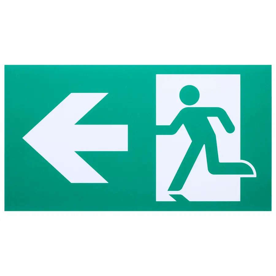 Running Man Green Combo Exit Sign/Emergency Light - 120/347V - 2HR backup - Single/Dual Face - Universal Mounting - Wet Location - Low Temperature - Remote-Capable - Image 6