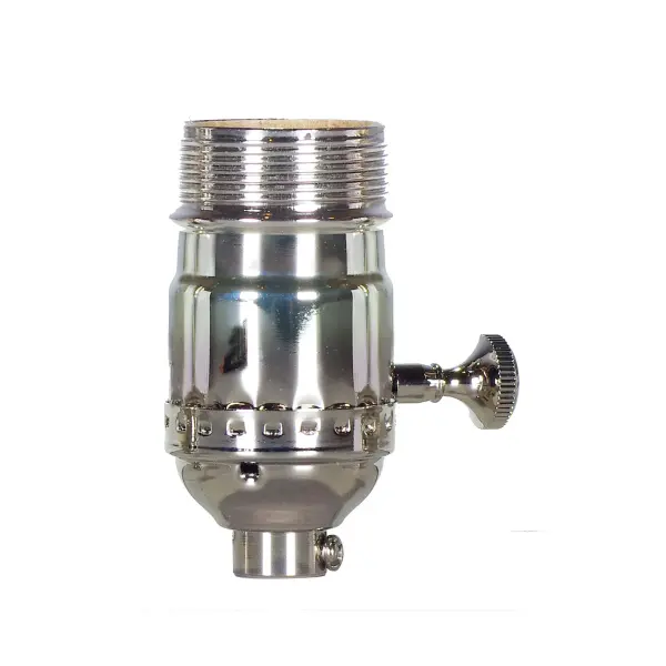 3 Way (2 Circuit) Turn Knob Socket with Removable Knob