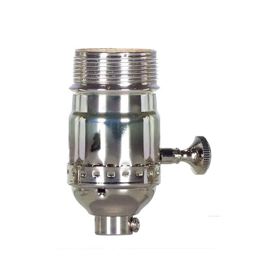 3 Way (2 Circuit) Turn Knob Socket with Removable Knob