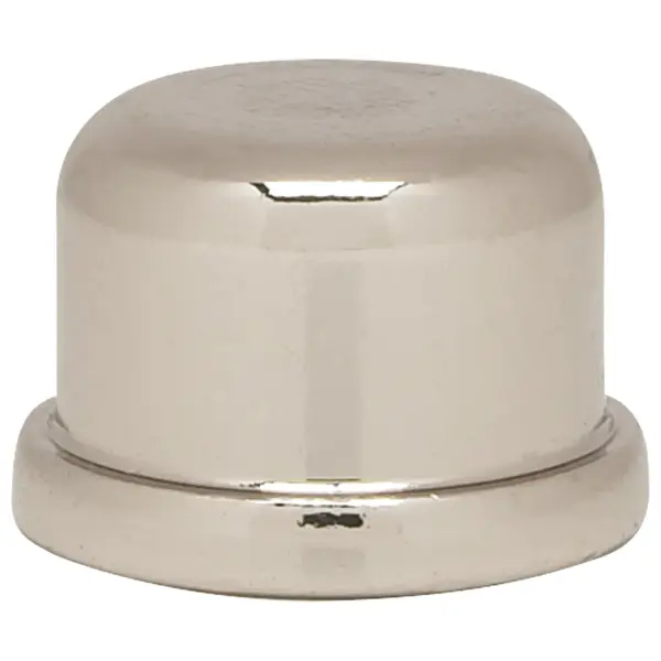 1/2" Finial - Zinc Die Cast 1/4-28 - Nickel Finish