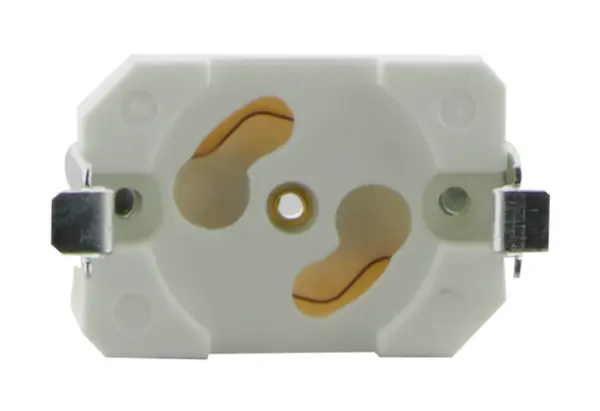 Fluorescent Starter Holder - Snap-In Mounting Spring - 1-1/4" Length - 7/8" Width - 3/8" Diameter - 660W-250V - Image 3