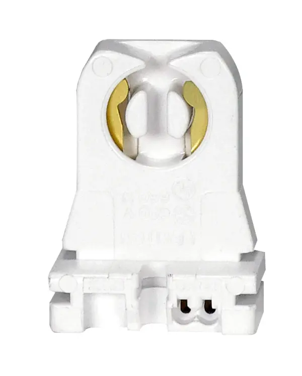 Medium Profile Fluorescent Lampholder - T8 And T12 - Shunted for Instant Start Ballast Applications - Slide-On Mounting - 660W - 600V