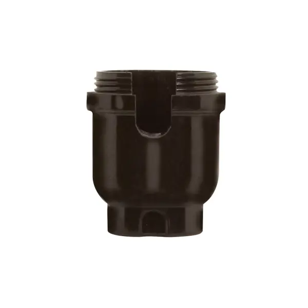 1/4 IP Cap Only - Phenolic - 1/2 Uno Thread - With Metal Bushing - Less Set Screw For Turn Knob And Pull Chain Sockets