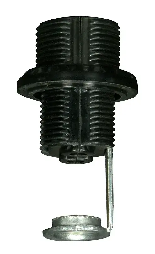Push-in Terminal - No Paper Liner - 2" Height - Full Threaded - Single Leg - 1/8 IP - Inside Extrusion - 3/4" Diameter - 75W - 125V