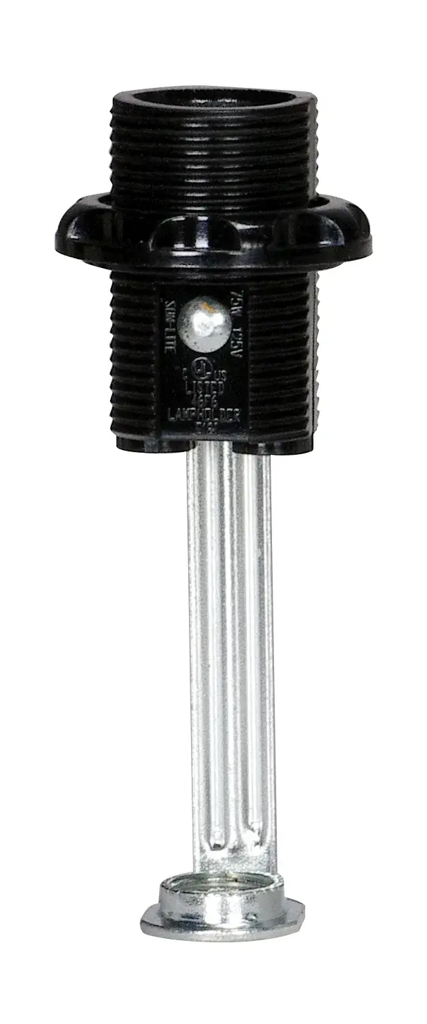 Push-in Terminal - No Paper Liner - 3" Height - Full Threaded - Single Leg - 1/8 IP - Inside Extrusion - 3/4" Diameter - 75W - 125V