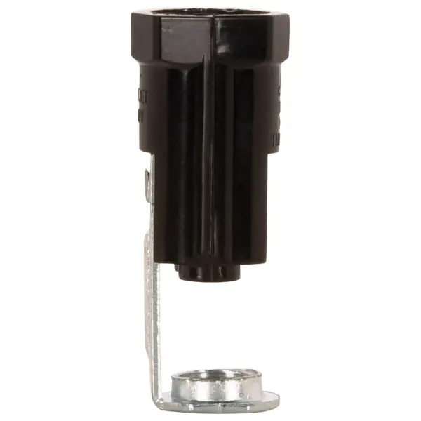 Push-in Terminal - No Paper Liner - 2" Height - Flange Type - Single Leg - 1/8 IP - Inside Extrusion - 3/4" Diameter - 75W - 125V