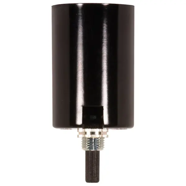 Phenolic Bottom Turn Knob With Removable Husk - 1/8 IP Screw Terminals - 2" Height - 1-1/2" Diameter - 3/8" Bushing - 660W - 250V