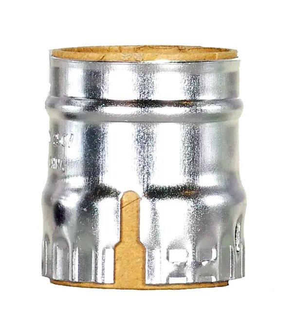 Aluminum Shell With Paper Liner - Short Keyless - Nickel Finish