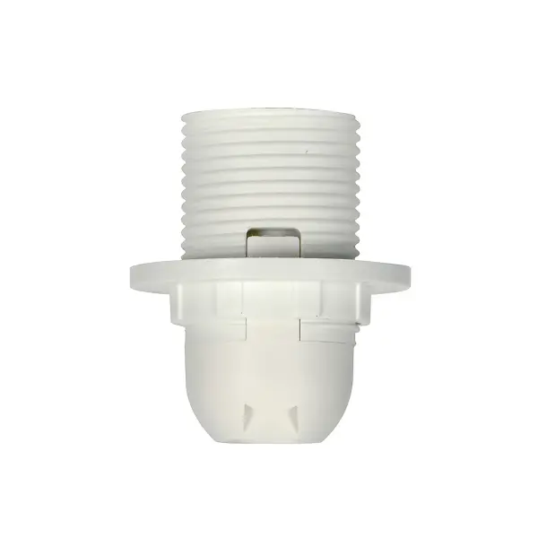 Candelabra European Style Sockets, 3 Piece, Full Uno Thread and Ring