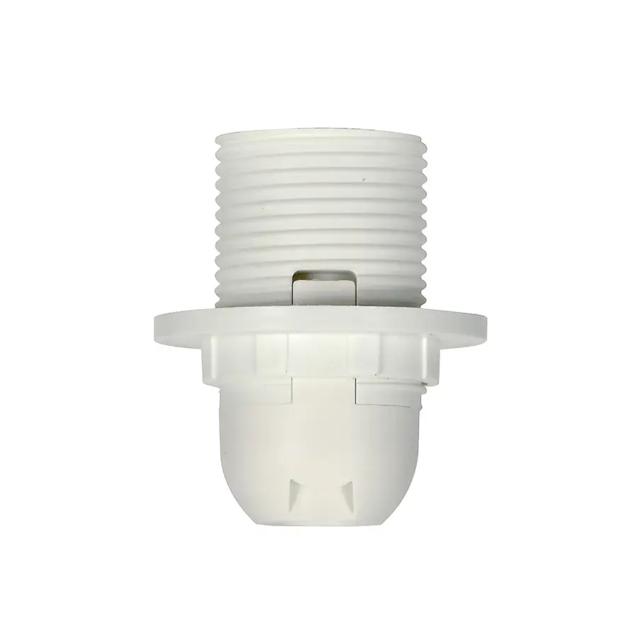 Candelabra European Style Sockets, 3 Piece, Full Uno Thread and Ring