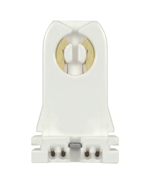 Bi-Pin Lampholder - Tall - T8/T12 Bulbs - Turn-Type - G13 Base With Screw And Nut - Quickwire No. 18GA - 660W - 600V