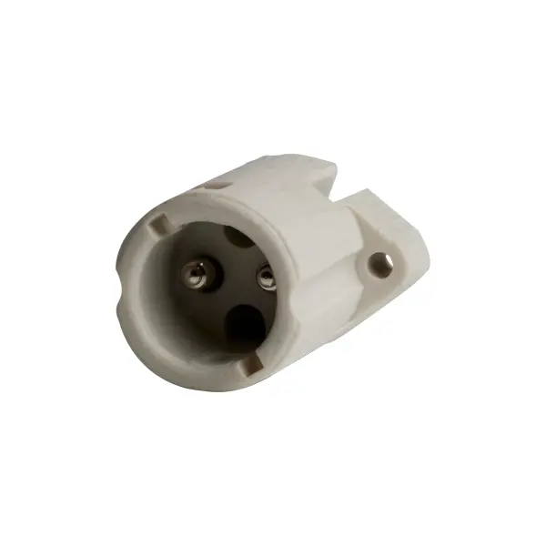 Keyless Low Pressure Sodium Surface Mount Porcelain Socket With Single-End Bayonet Base - 660W - 1000V - Image 1