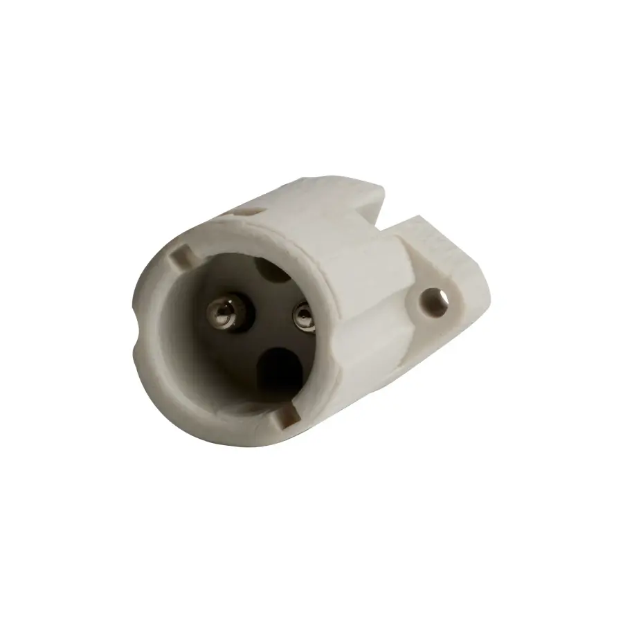 Keyless Low Pressure Sodium Surface Mount Porcelain Socket With Single-End Bayonet Base - 660W - 1000V - Image 1