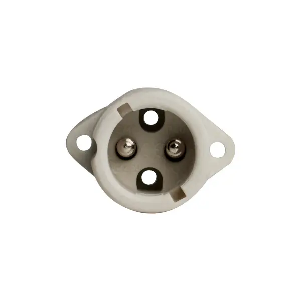 Keyless Low Pressure Sodium Surface Mount Porcelain Socket With Single-End Bayonet Base - 660W - 1000V - Image 2