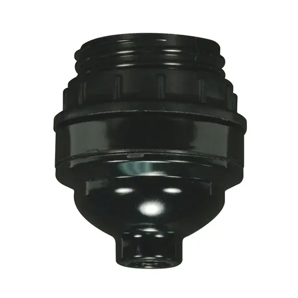 Keyless - Phenolic - With Uno Thread And Ring (4 Piece) - 1/8 IP Cap With Set Screw - 2-1/4" Height - 1-1/2" Diameter - 660W - 250V