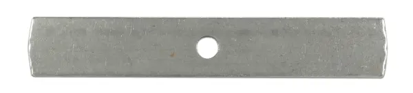 Flat Heavy Duty Crossbar - 1/8 IP Center Hole Only - No Screw Holes - 1" x 6"
