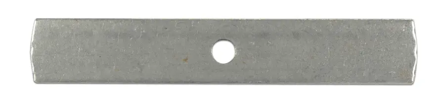 Flat Heavy Duty Crossbar - 1/8 IP Center Hole Only - No Screw Holes - 1" x 6"