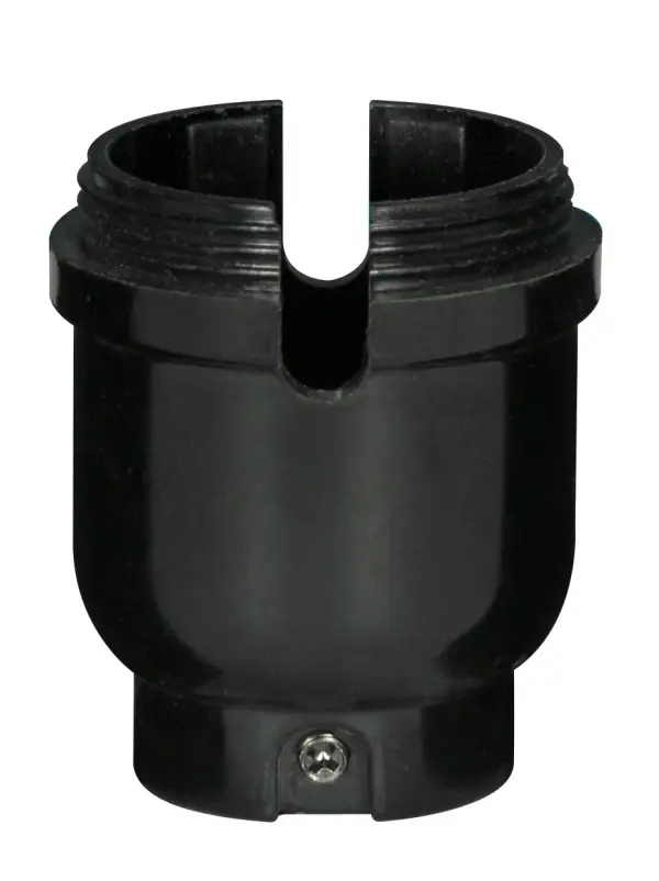 1/4 IP Cap Only - Phenolic - 1/2 Uno Thread - With Metal Bushing - With Set Screw - For Push Thru - alternate view