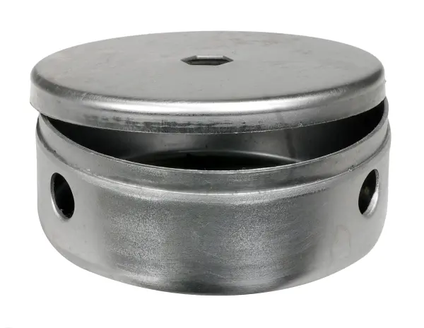 2-3/4" Fixture Body And Cover - Unfinished - 4 Arm Holes