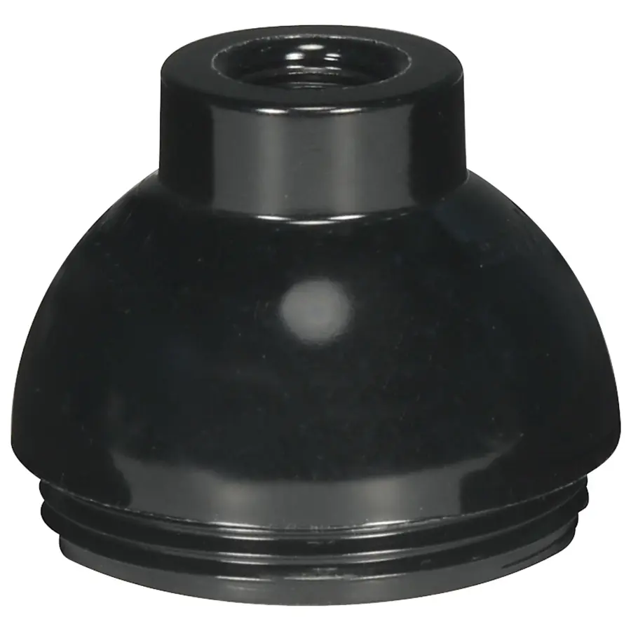 1/8 IP Cap Only - Phenolic - 1/2 Uno Thread - With Set Screw - For Short Keyless With Plastic Bushing