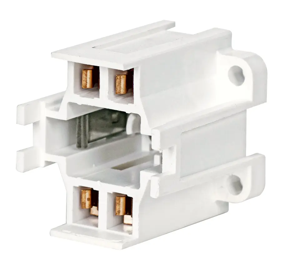 57W 4-Pin - GX24Q-5 Base - Bottom Screw Down - Vertical Mount