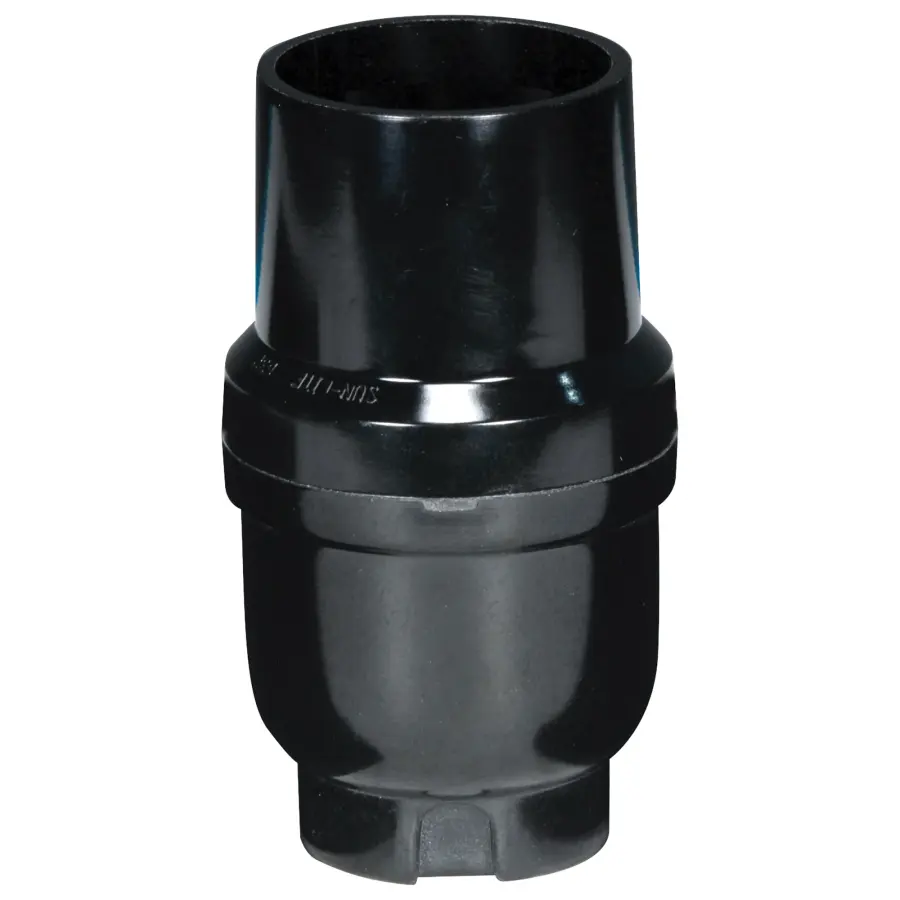 Full Size Keyless 1/8 IP Cap With Metal Bushing - Phenolic - Smooth - Less Set Screw - 2-3/4" Height - 1-1/4" Diameter - 660W - 250V