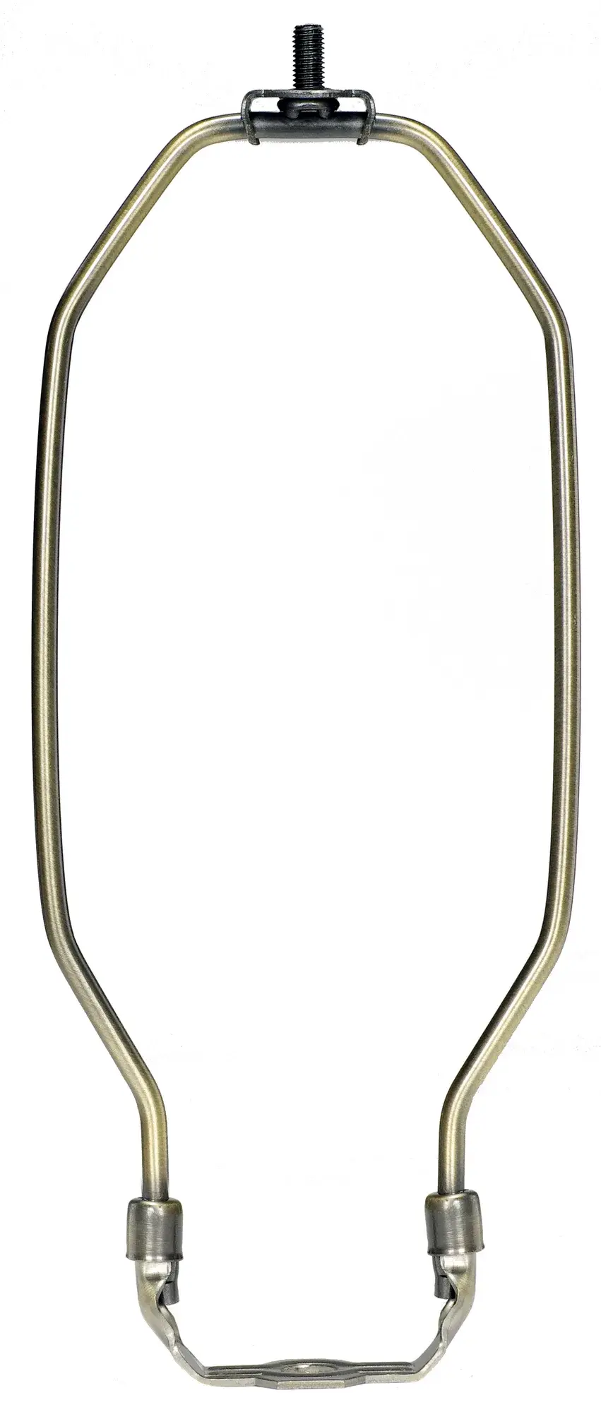 Heavy Duty Harp - Antique Brass Finish - 9-1/2" Height - 1/8 IP Saddle - 1/4-27 Thread - 125 Carton