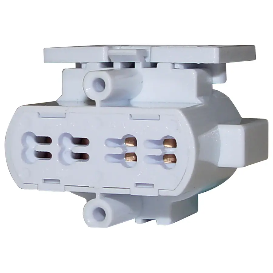 2G7 Lampholder - Horizontal Screw Mount With Two Holes - 1-1/8" Height - 1-5/8" Width - 1-3/4" Diameter - Image 4