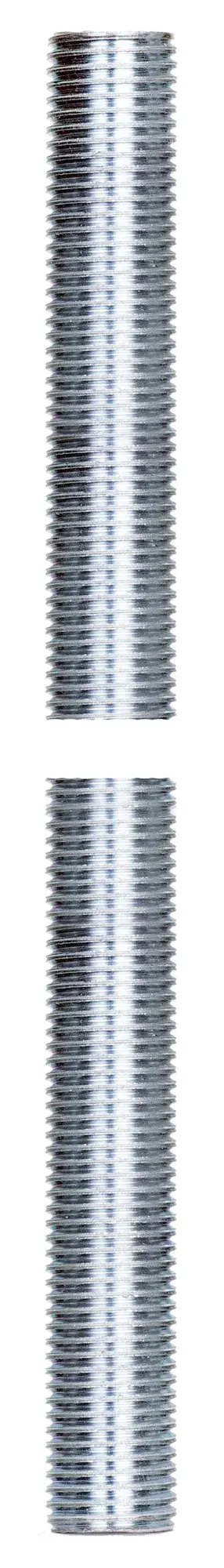 1/4 IP Steel Nipple - Zinc Plated - 36" Length - 1/2" Wide