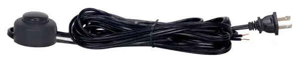 Cord Set - Brown - 8 Foot - With Warning Label