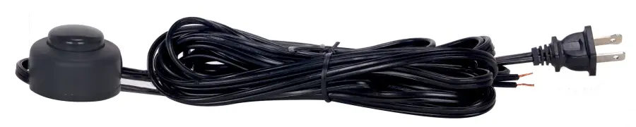 Cord Set - Brown - 8 Foot - With Warning Label