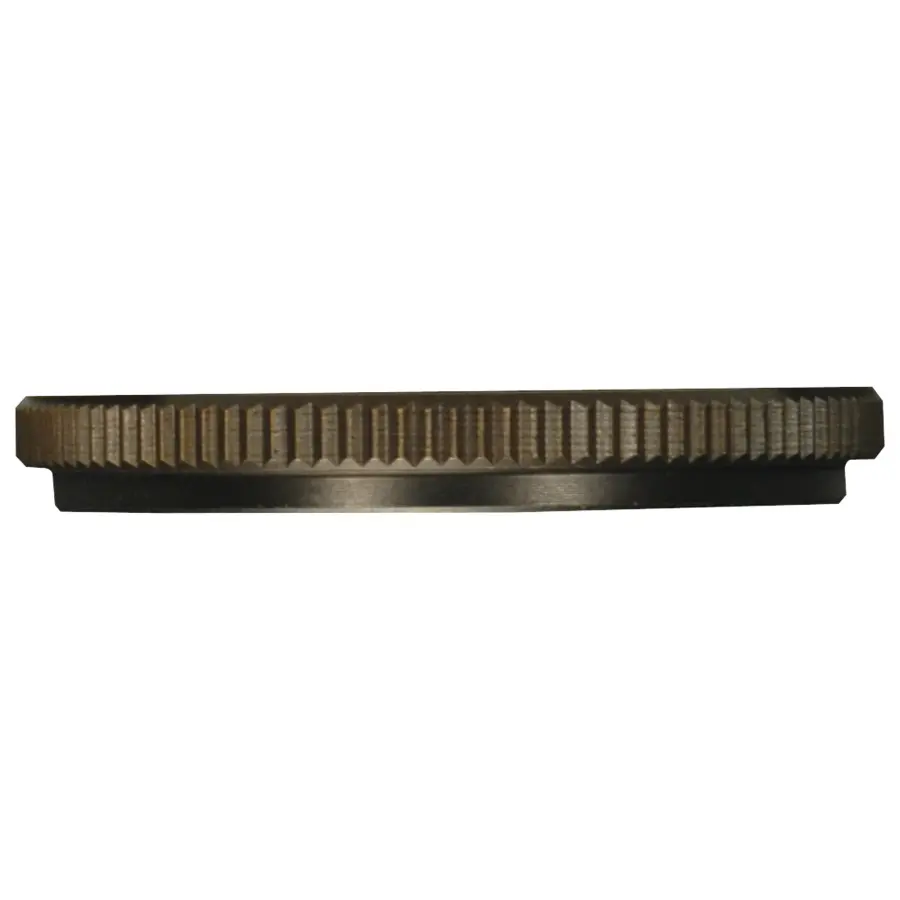 Stamped Solid Brass Uno Ring - Dark Antique Brass Finish - 1-1/4" Inner Diameter - 1-1/2" Outer Diameter