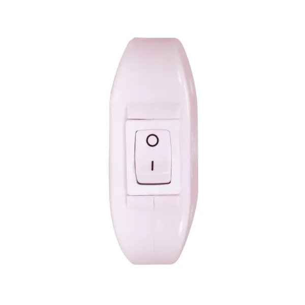 Heavy Duty Feed Thru Switch - White - 6A - 120V