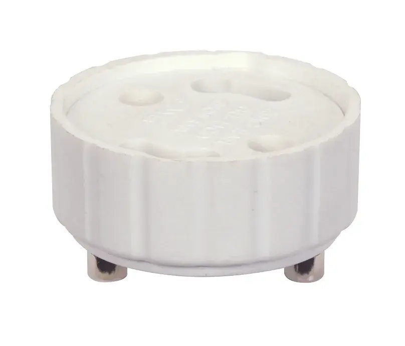 GU24 To GU24 White Extender - 5/8" Overall Extension - 660W - 600V