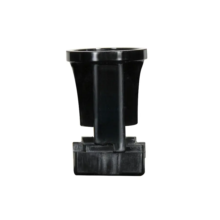 Pressure Fit Candelabra Base Socket - Pin Socket With Twist Top - Phenolic - 1-3/8" Height - 3/4" Diameter - 75W - 125V