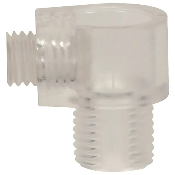 Clear 1/8 IP Strain Relief With Set Screw For 18/2 SVT Wire