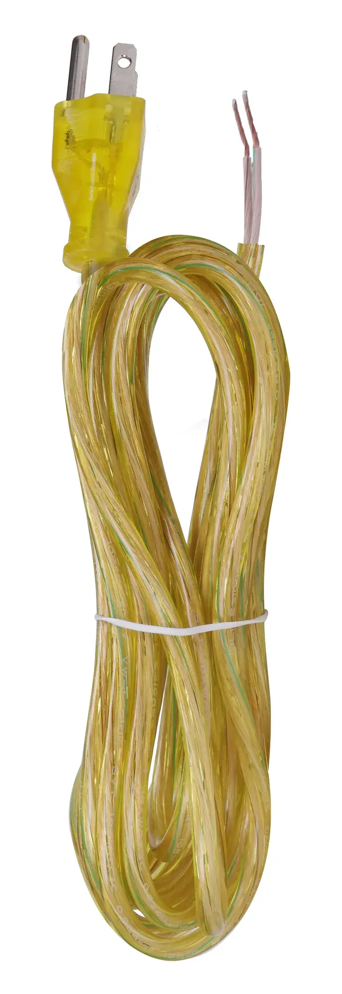 10 Foot Cord - 1250 Watt - Gold Finish - Plug Strip