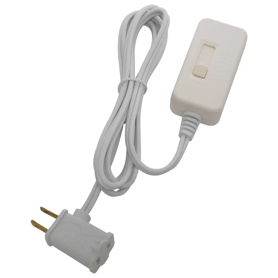 Full Range LED Dimmer with 6 ft. Cord Set - White Finish