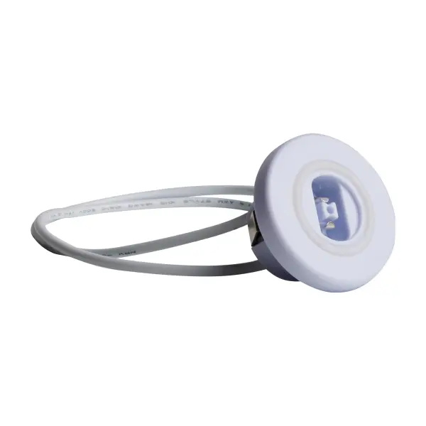 Satco's recessed double contact lamp holder will isolate the face of the socket from the ground. Featuring two 9-inch white wires, this plastic lamp holder has no metal clips, so there will be no corrosion or electrical grounding. Reduce the risk of unwanted shorts with this double contact lamp holder.