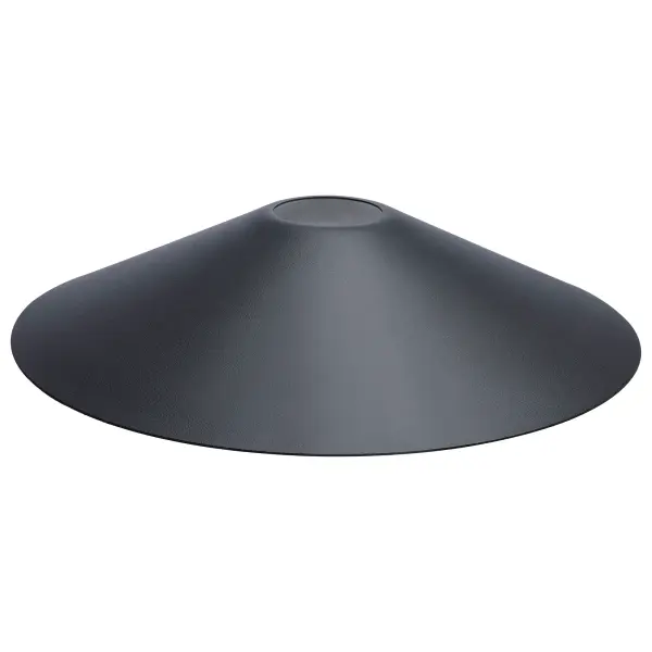 Shade For Satco String Light - Black Finish - Round